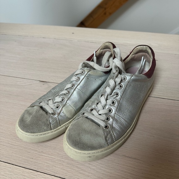 IRO Silver Sneakers - Picture 1 of 2
